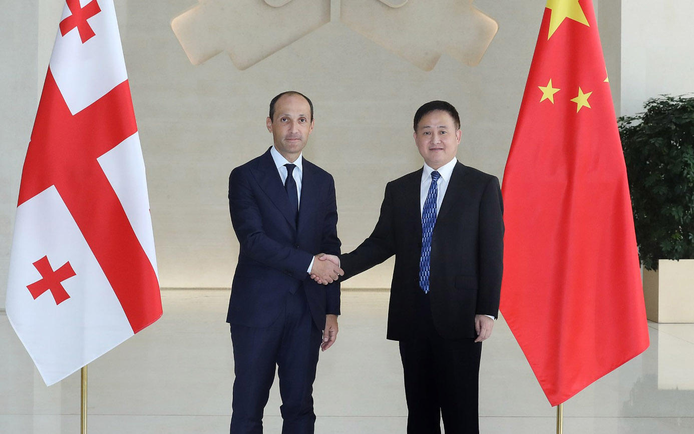 ლევან დავითაშვილმა ჩინეთის სახალხო ბანკის მმართველთან პან გონგშენგთან ორ ქვეყანას შორის ფინანსური თანამშრომლობის საკითხები განიხილა