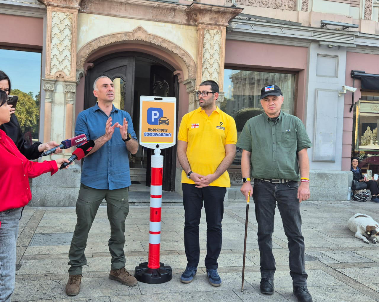 „ძლიერი საქართველო" ვეტერანებისთვის სპეციალური საპარკინგზე ადგილის გამოყოფის ინიციატივით გამოდის