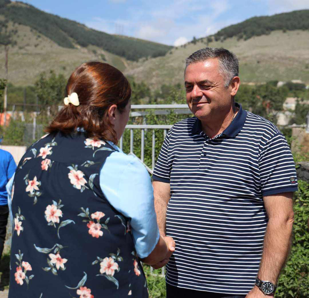 „ქართული ოცნების“ დელეგატი დავით შერაზადიშვილი  წალკის მოსახლეობას შეხვდა