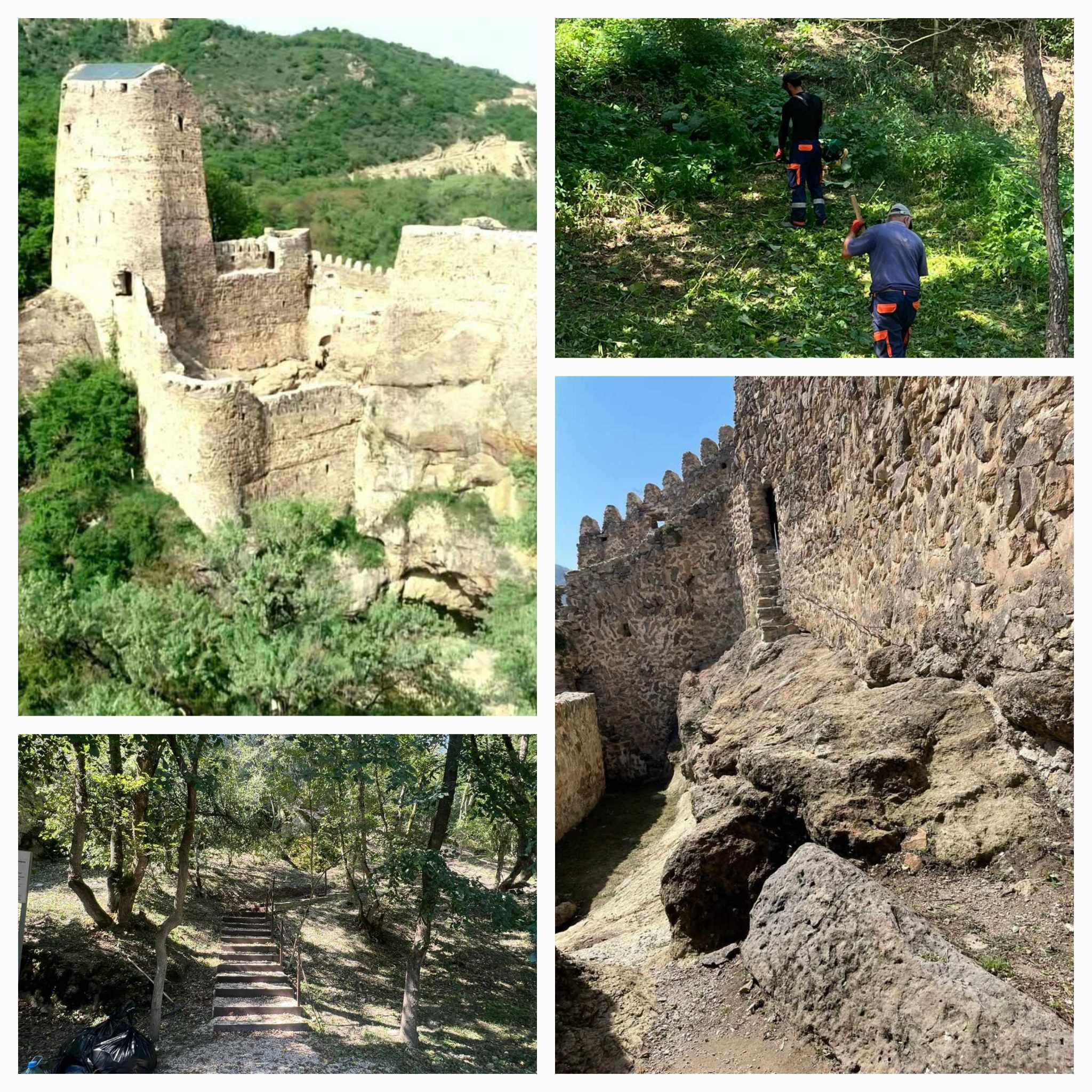 ნინო ბურჭულაძე - დამთვალიერებელთა უკონტროლო გადაადგილება ხულუტის ციხე-დარბაზის მარანს საფრთხეს უქმნის