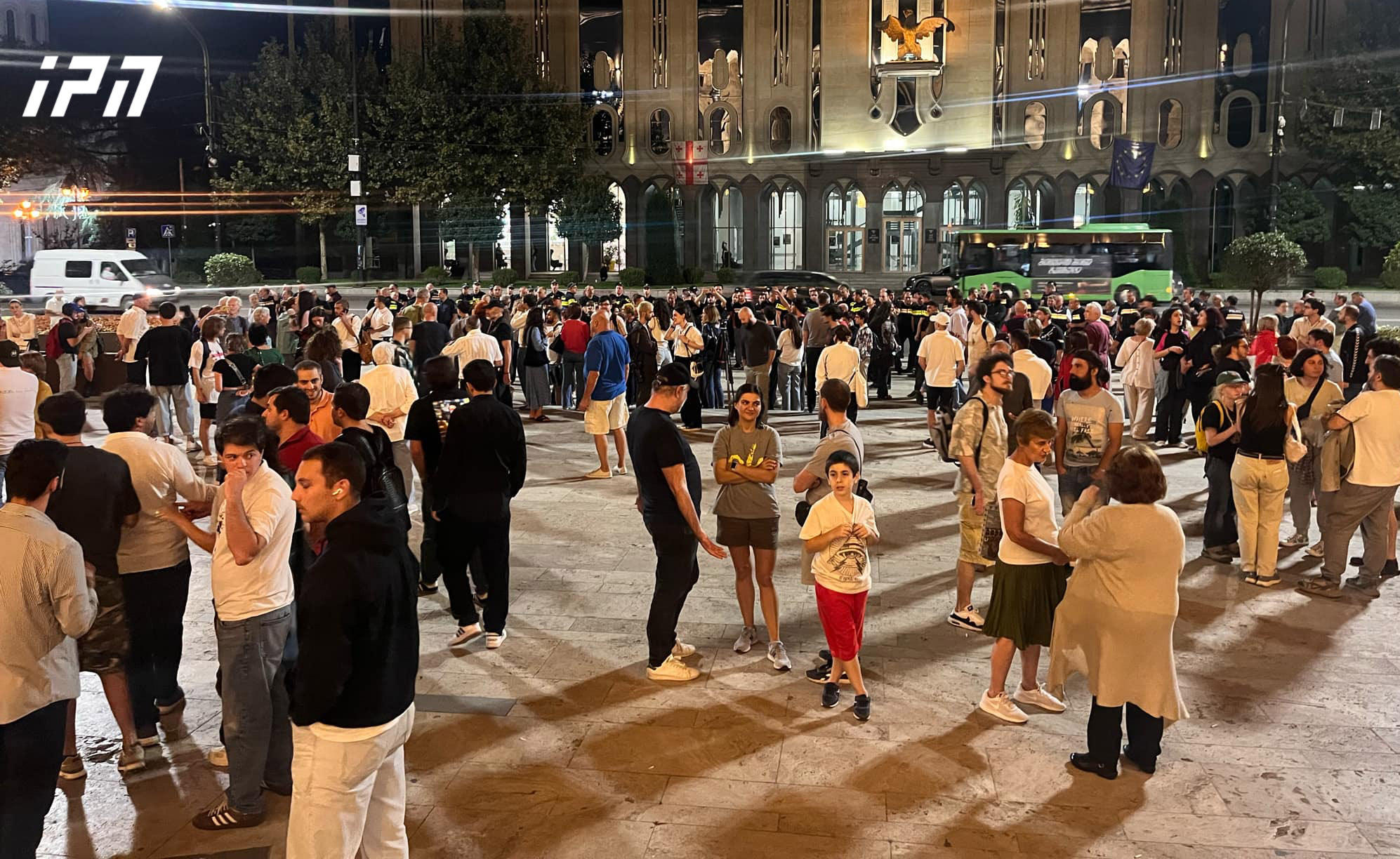 საქართველოს საკანონმდებლო ორგანოსთან საპროტესტო აქცია „არა კრემლის დიქტატს“ დასრულდა