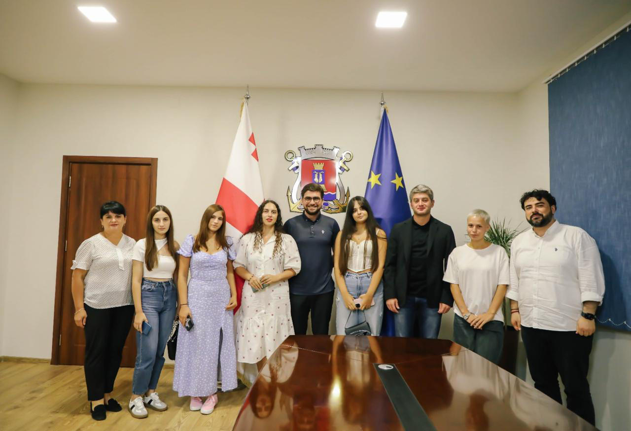 ფოთის მერი - ჩვენი მიზანია ფოთელი ახალგაზრდების ჩართვა ქალაქის ყველა მნიშვნელოვან პროცესში