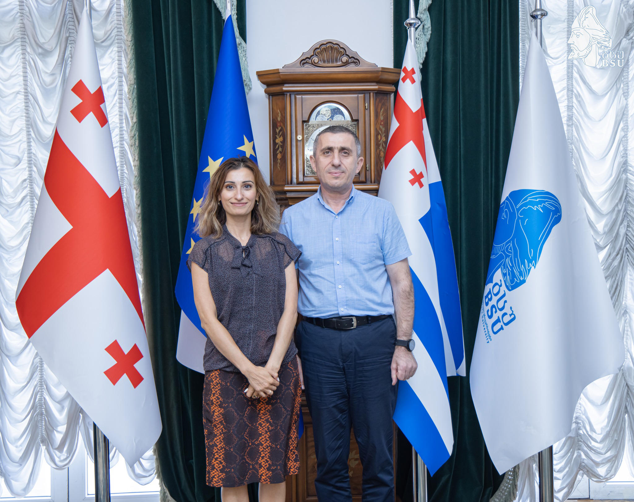 ბსუ-ს ნიდერლანდების საგანგებო და სრულუფლებიანი ელჩი საქართველოში მელინე არაკელიანი ეწვია