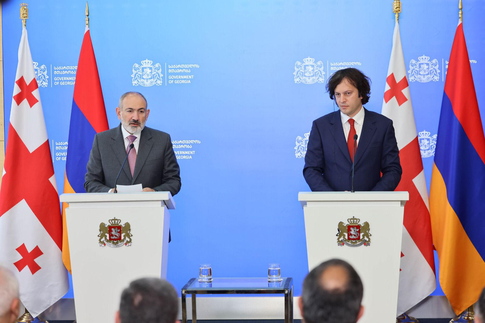 ნიკოლ ფაშინიანი ირაკლი კობახიძეს - მე ნამდვილად მწამს, ჩვენ გაგვაჩნია ისტორიული შესაძლებლობა, რომ სამხრეთ კავკასიაში კონფლიქტების თავი დავხუროთ და შევქმნათ მდგრადი მშვიდობა ჩვენს რეგიონში