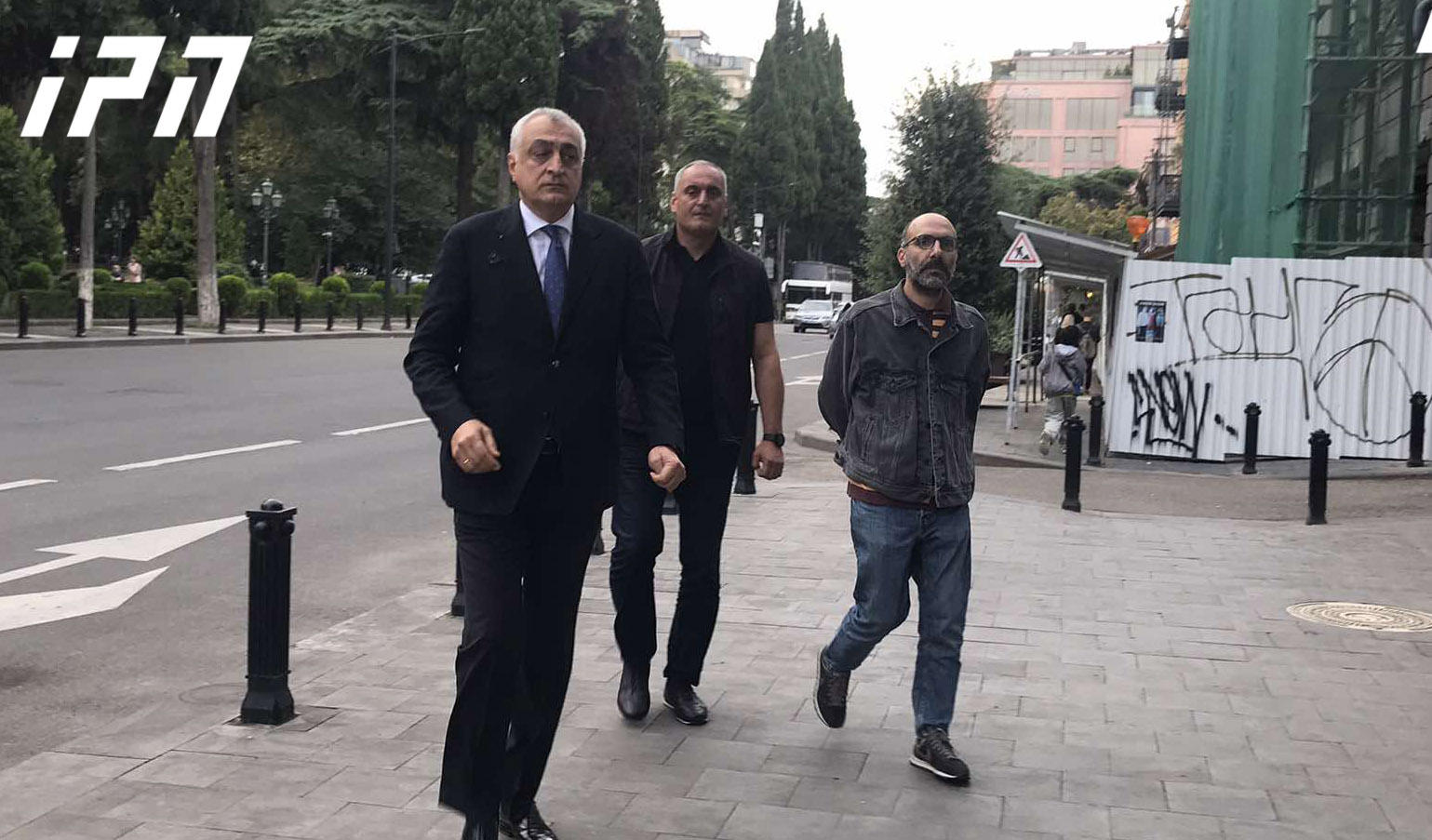 მამუკა ხაზარაძე და გიორგი გახარია ორბელიანების სასახლეში მივიდნენ