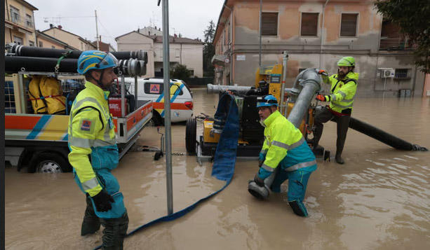 ჩრდილოეთ იტალიაში უამინდობის გამო 1000-მდე ადამიანია ევაკუირებული