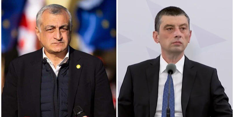 ორბელიანის სასახლეში, მამუკა ხაზარაძესა და გიორგი გახარიას შორის მოლაპარაკებები დღეს განახლდება
