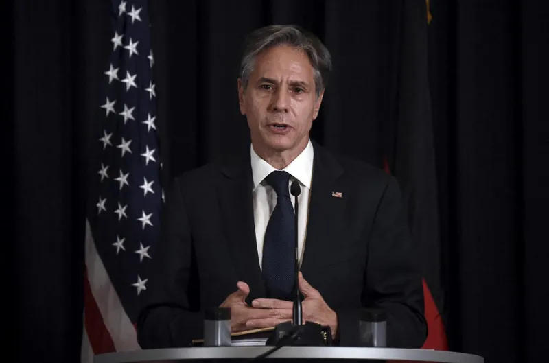 ჯო ბაიდენის შემდეგ გერმანიაში ვიზიტი, სადაც „რამშტაინის“ შეხვედრა უნდა გაიმართოს, ენტონი ბლინკენმაც გადადო