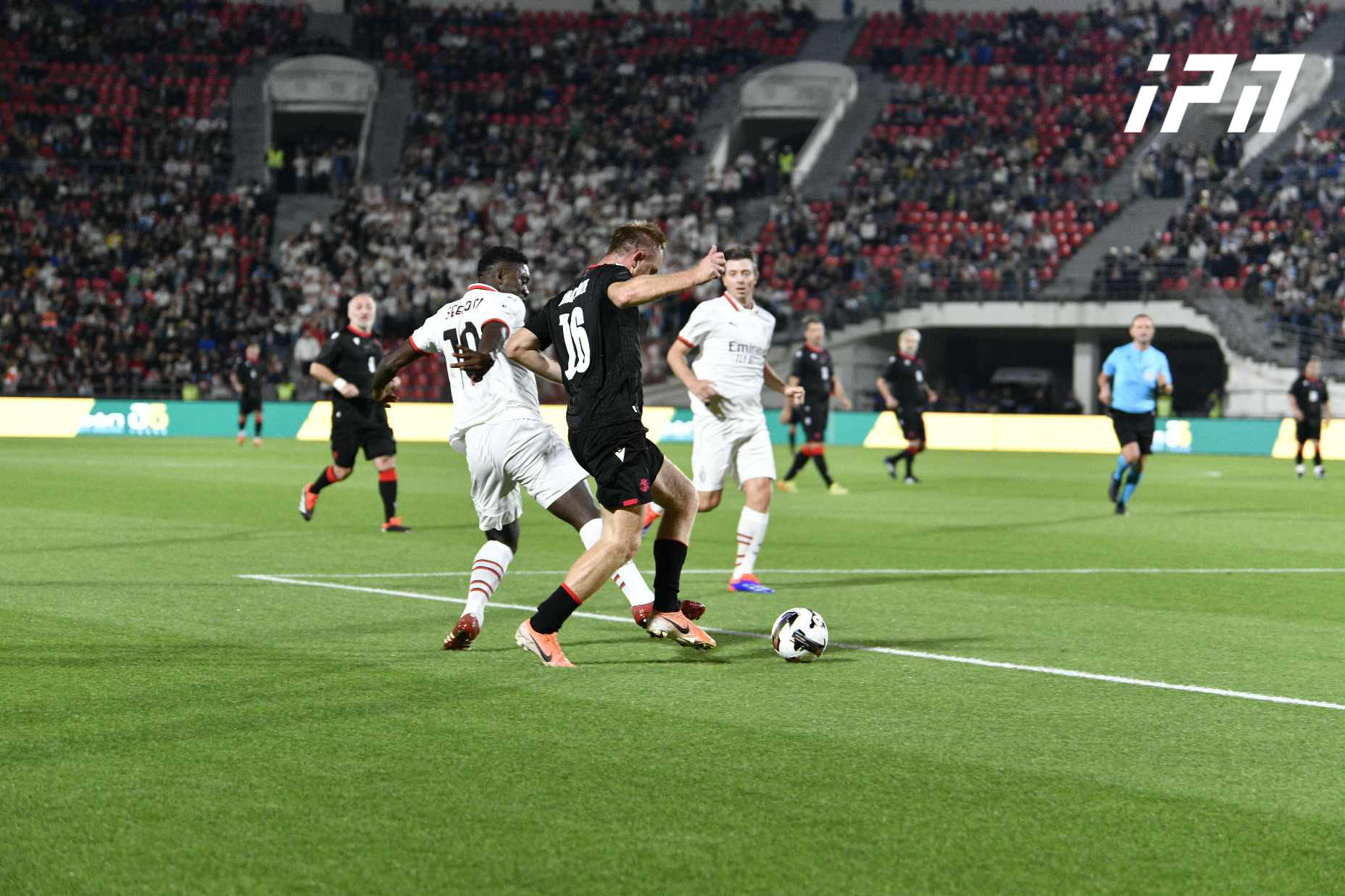 საქართველოს ნაკრებისა და „მილანის“ ლეგენდების მატჩი პენალტების სერიით დასრულდა - „მილანმა“ 3:1 გაიმარჯვა