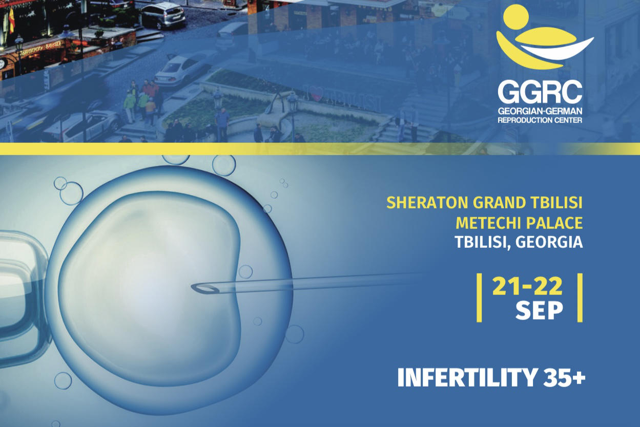 საქართველოს ონკოფერტილობის ასოციაციისა და ქართულ-გერმანული რეპროდუქციული ცენტრის (GGRC) ორგანიზებით 2024 წლის 21-22 სექტემბერს ქ. თბილისში, რიგით მე-5 საერთაშორისო სამეცნიერო სამედიცინო კონფერენცია და "ვორკშოპი" „უნაყოფობა 35+“ ჩატარდება