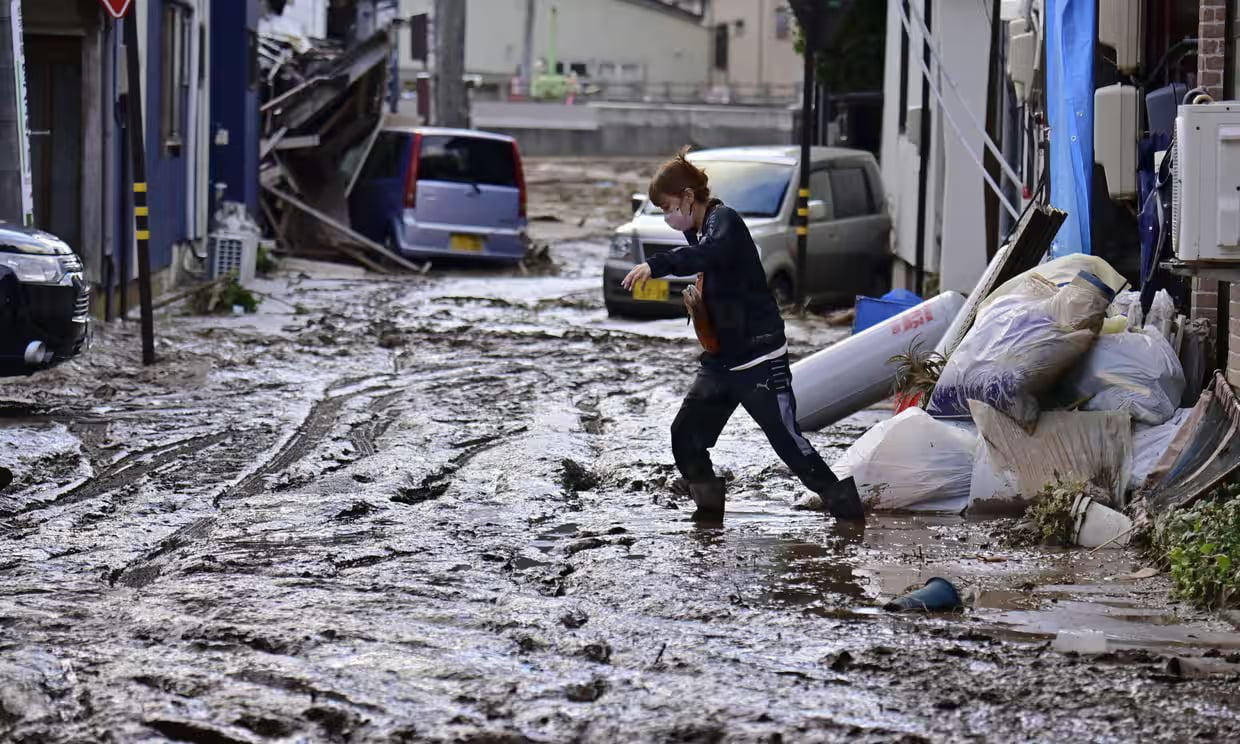 იაპონიაში წყალდიდობას და მეწყერს, სულ მცირე, 6 ადამიანი ემსხვერპლა