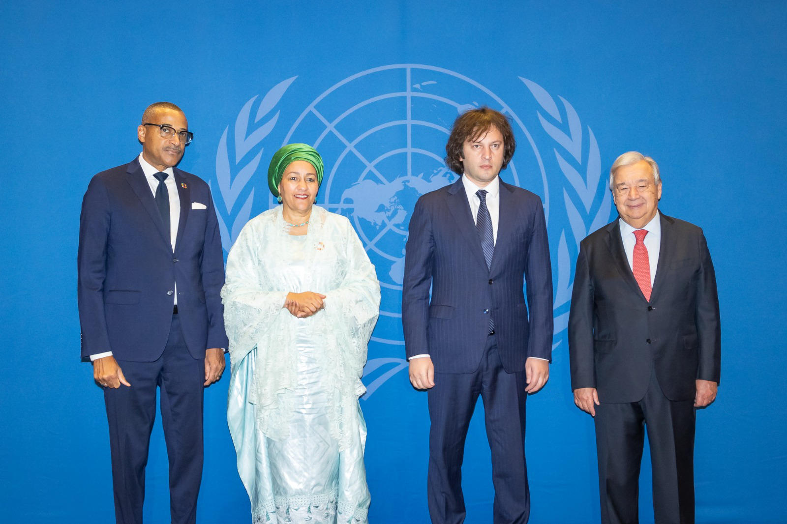 ირაკლი კობახიძე გენერალური ასამბლეის 79-ე სესიის მონაწილე ქვეყნების ლიდერების პატივსაცემად გაეროს გენერალური მდივნის მიერ გამართულ ოფიციალურ მიღებას დაესწრო