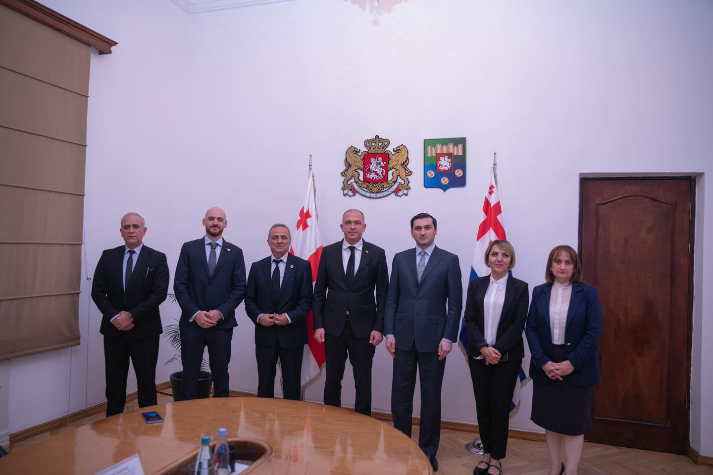 აჭარის მთავრობის თავმჯდომარე თორნიკე რიჟვაძე აფხაზეთის მთავრობის თავმჯდომარეს, ლევან მგალობლიშვილს შეხვდა
