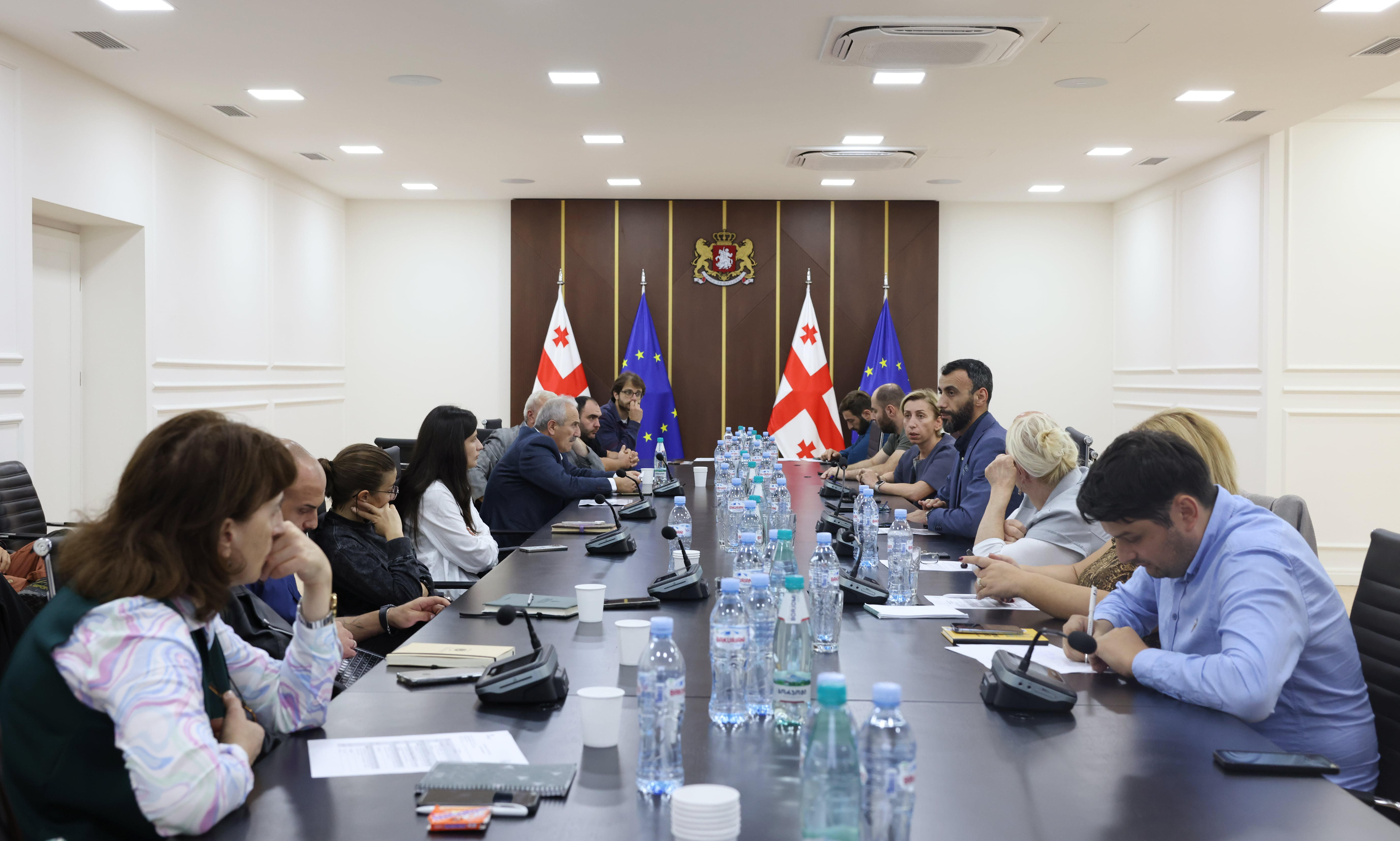 გარემოს დაცვისა და სოფლის მეურნეობის სამინისტროში ეროვნული სატყეო პროგრამის პროცესის რიგით მეოთხე სამუშაო შეხვედრა გაიმართა