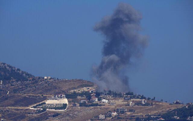 ისრაელის საჰაერო ძალებმა ლიბანში 100-ზე მეტ ობიექტს დაარტყეს