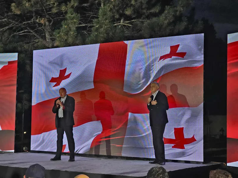 Giorgi Margvelashvili joined "Strong Georgia"