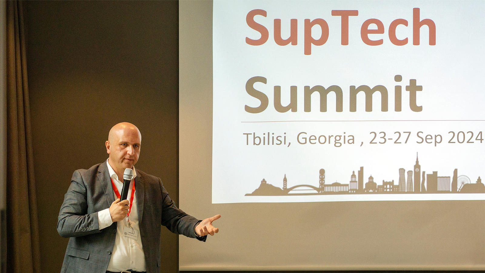 ვარლამ ებანოიძემ SupTech Summit 2024-ში მიიღო მონაწილეობა