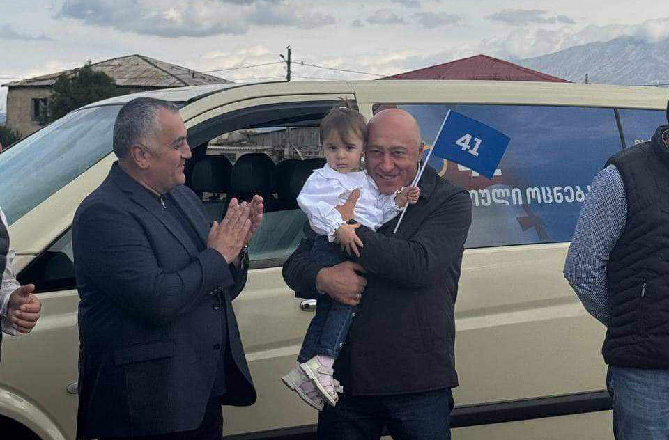 “ქართული ოცნების“  შეხვედრები საარჩევნო კამპანიის ფარგლებში  ახალქალაქის  სოფლების მოსახლეობასთან  გრძელდება