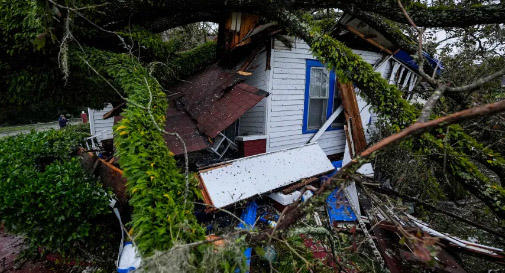 აშშ-ში ქარიშხალ „ჰელენის“ შედეგად დაღუპულთა რაოდენობა 44-მდე გაიზარდა