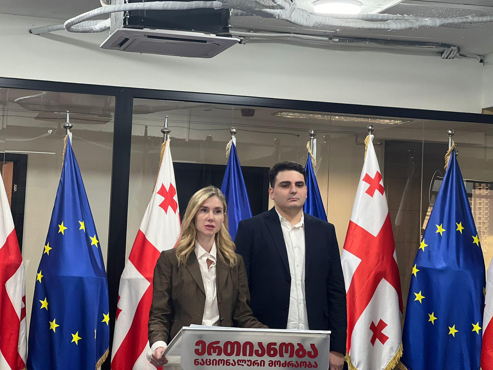 თინა ბოკუჩავამ „ერთიანობა - ნაციონალური მოძრაობის“ საარჩევნო კამპანიის პრესსპიკერად ლევან სანიკიძე წარადგინა