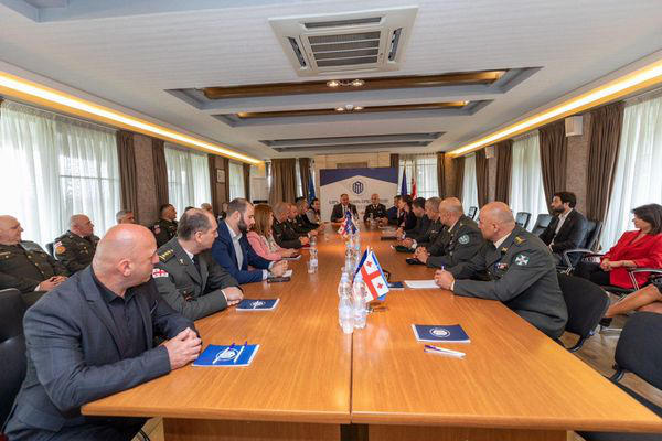 2024-2025 სასწავლო წლის „ეროვნული თავდაცვისა და უსაფრთხოების უმაღლესი პროგრამა" დაიწყო