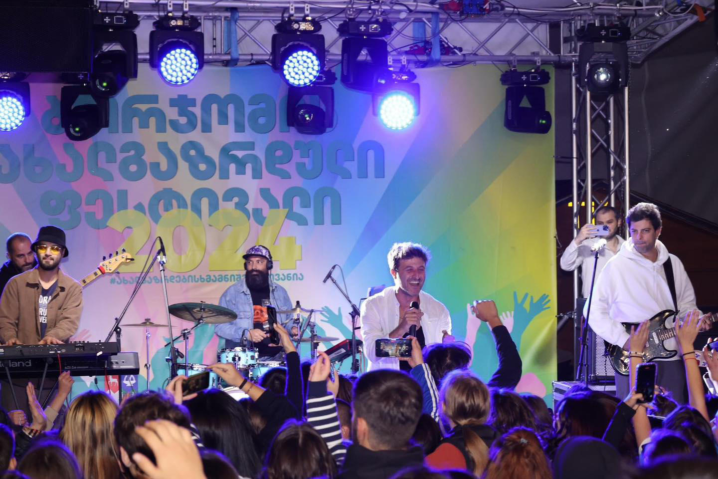 ბორჯომში, მერაბ კოსტავას სახელობის სკვერში, „ახალგაზრდული ფესტივალი 2024“ გაიმართა
