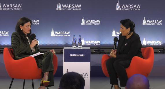 სალომე ზურაბიშვილი - 26 ოქტომბრის არჩევნები განმსაზღვრელი იქნება - არსებობს ბევრი ძალა, რომელიც მუშაობს საქართველოს მოსახლეობის ნების წინააღმდეგ, მაგრამ დარწმუნებული ვარ, რომ ჩვენი მომავალი ევროპაშია