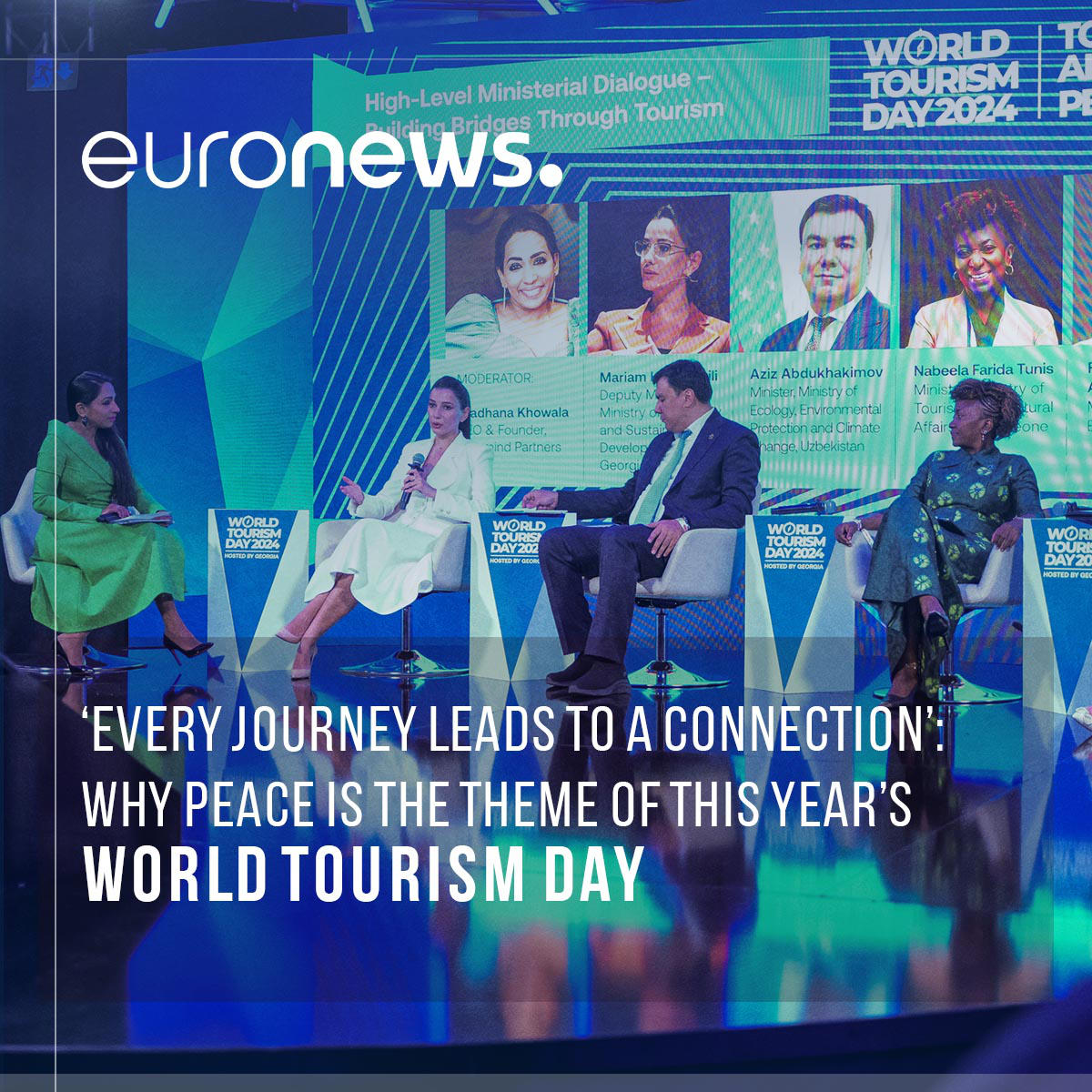 Euronews - ტურიზმი და მშვიდობა- მსოფლიო ტურიზმის დღის თემა საქართველოში
