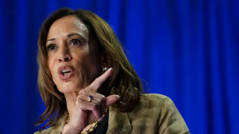 კამალა ჰარისი - სრულად ვუჭერ მხარს პრეზიდენტ ბაიდენის მიერ ამერიკელი სამხედროებისთვის გაცემულ ბრძანებას, ირანული რაკეტები ჩამოეგდოთ