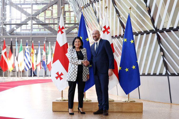 შარლ მიშელი - საქართველოს მომავალთან დაკავშირებით გადაწყვეტილება მხოლოდ საქართველოში ქართველმა ხალხმა შეიძლება მიიღოს