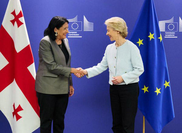 ურსულა ფონ დერ ლაიენი - მომავალი არჩევნები გადამწყვეტი ტესტი იქნება საქართველოს დემოკრატიისთვის და განმსაზღვრელი მომენტი ევროკავშირი-საქართველოს ურთიერთობების მომავლისთვის