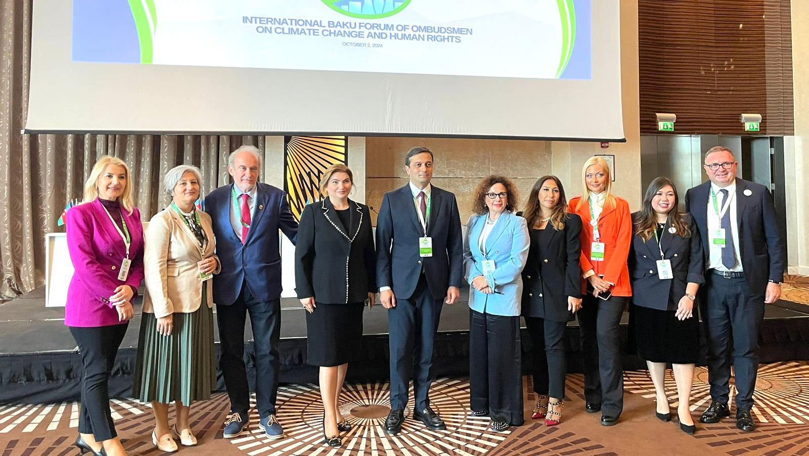 ლევან იოსელიანმა ბაქოში, ომბუდსმენთა საერთაშორისო ფორუმში მიიღო მონაწილეობა