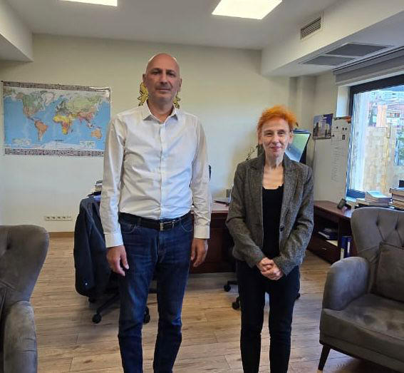 ზაზა ვაშაყმაძე NDI-ის წარმომადგენელს შეხვდა