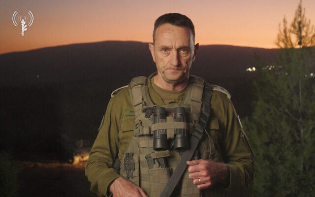 ისრაელის თავდაცვის ძალების შტაბის უფროსი - “ჰეზბოლას” პოზიციებზე დარტყმები შემსუბუქებისა და შესვენების გარეშე უნდა გავაგრძელოთ