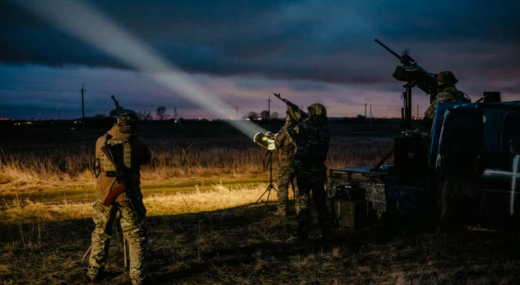 უკრაინის საჰაერო ძალების ინფორმაციით, რუსების მიერ გაშვებული 3 დრონი ჩამოაგდეს