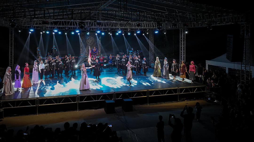 დაბა აგარაში მუნიციპალიტეტის მოსახლეობისათვის კონცერტი გაიმართა