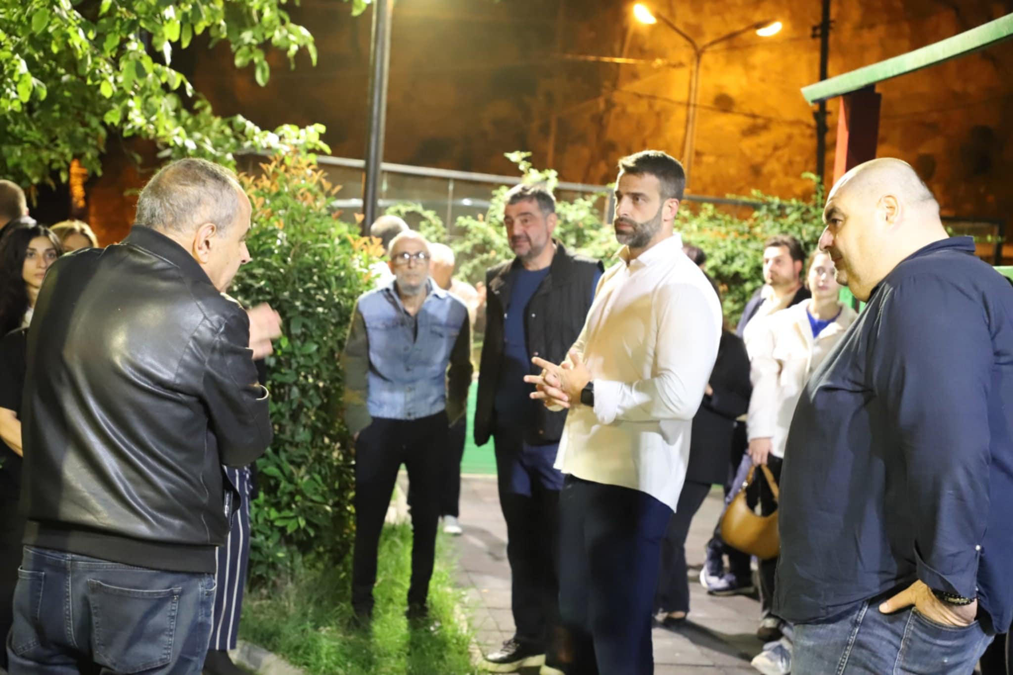 „ქართული ოცნება - დემოკრატიული საქართველოს“ მთაწმინდა-კრწანისის დელეგატი დავით კაჭარავა კრწანისის მოსახლეობასთან შეხვედრებს აგრძელებს