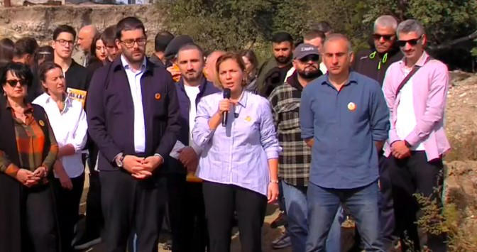 ანა დოლიძე და ალეკო ელისაშვილი - დიღმის ჭალები გარემოსდაცვითი და ეკოლოგიური გამოწვევების წინაშე დგას - ადგილი, სადაც პარკის აშენება იგეგმებოდა, დღეს გაპარტახებულია