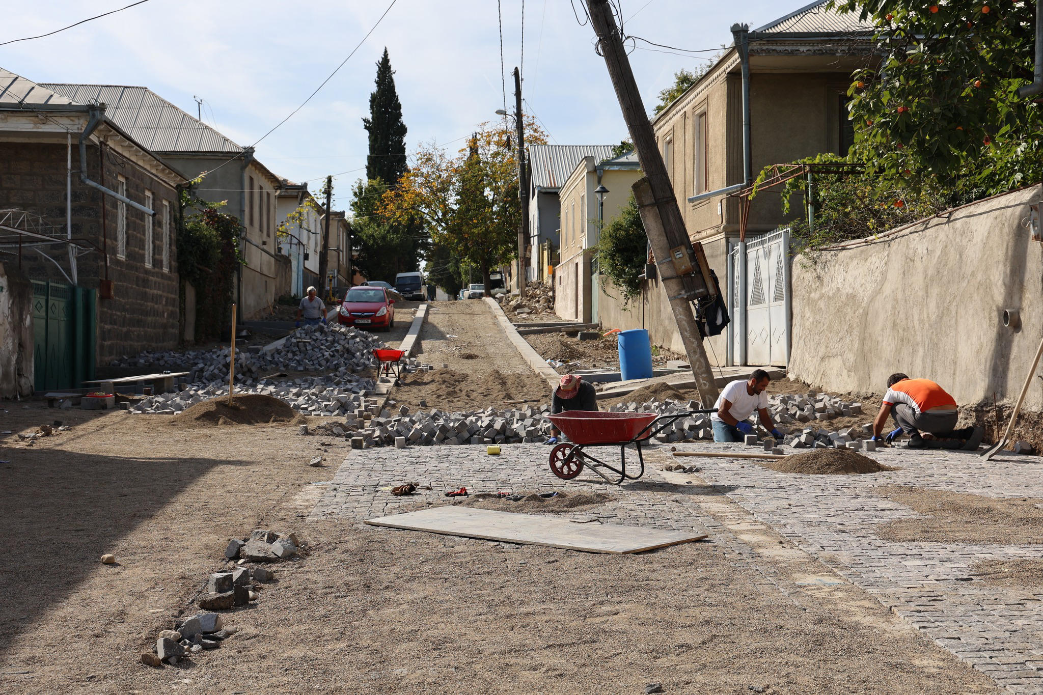 ბოლნისის მერია - ქალაქ ბოლნისს კიდევ ერთი კეთილმოწყობილი ქუჩა შეემატება