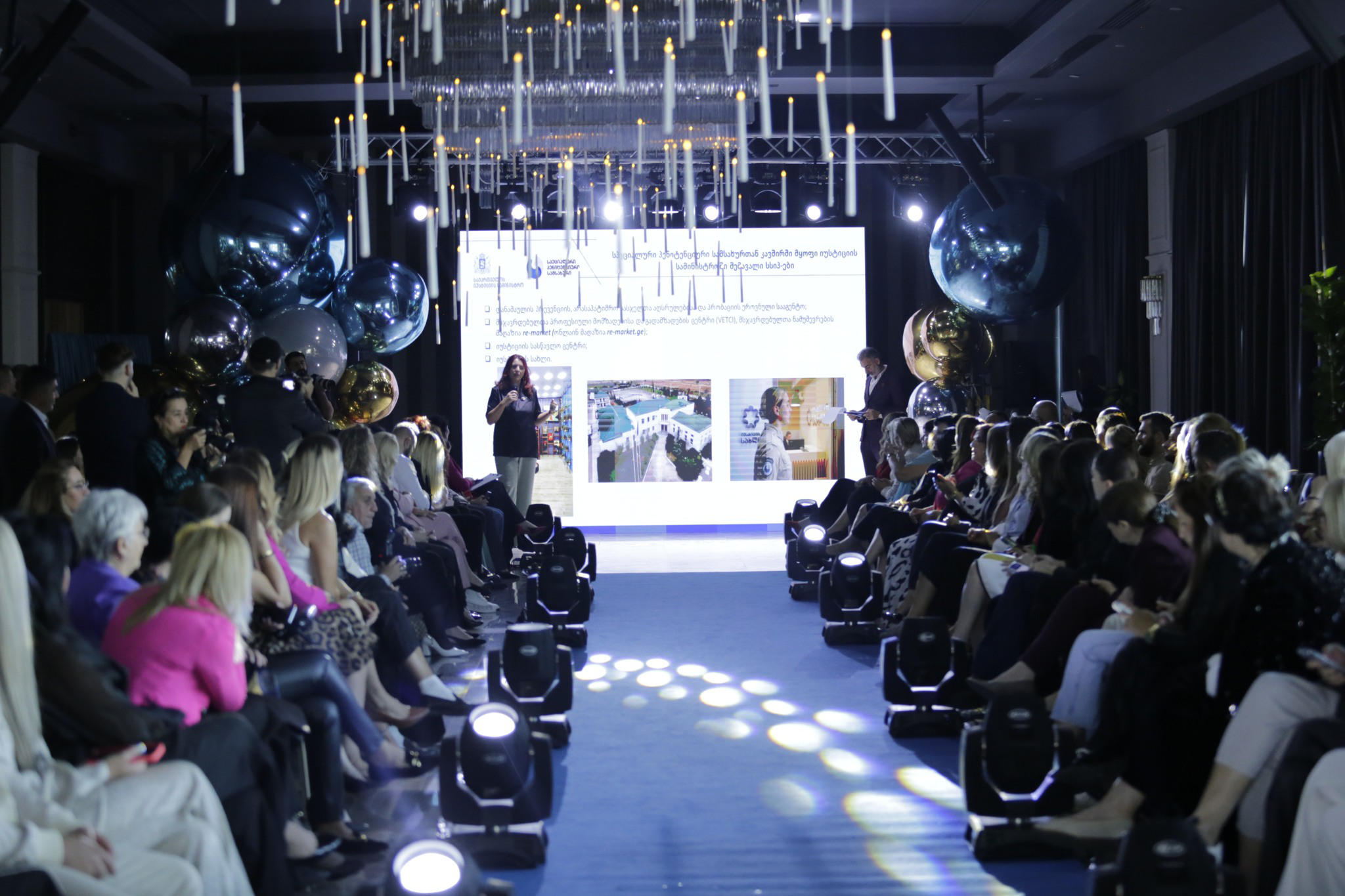 ქალმა მსჯავრდებულებმა თავიანთი შექმნილი სამოსის ჩვენება გამართეს