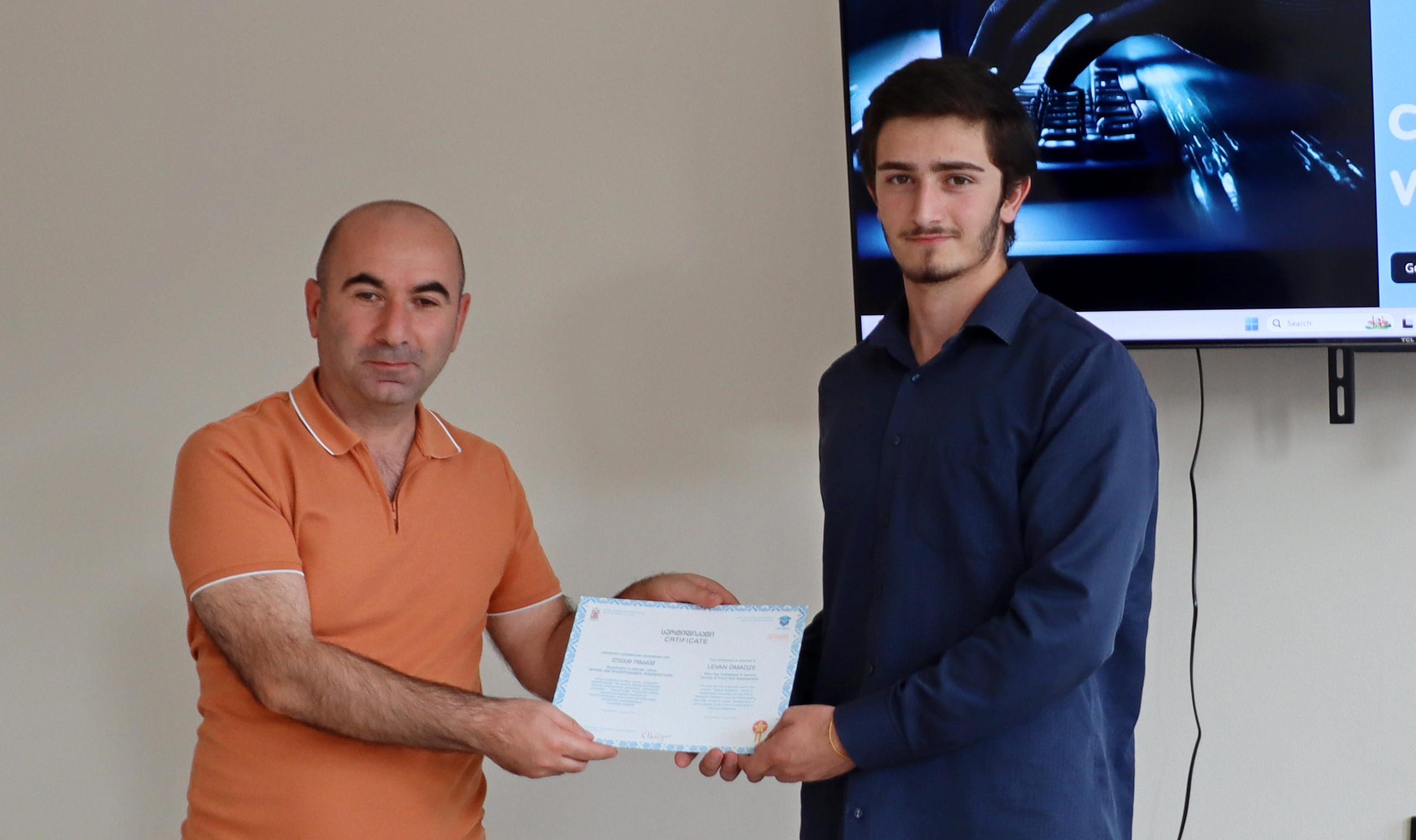 გორის მუნიციპალიტეტის მერიის დაფინანსებული პროექტი „ციფრული აკადემია“ დასრულდა