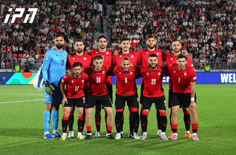The football team of Georgia will face the national team of Ukraine