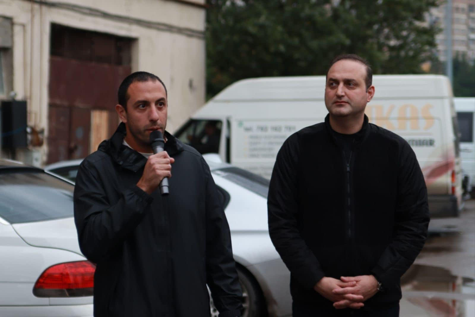 „ქართული ოცნების“ ვაკის დელეგატი ზუკა რურუა ნუცუბიძის IV პლატოზე იძულებით გადაადგილებულ პირებს შეხვდა