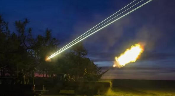 უკრაინის საჰაერო ძალების ინფორმაციით, რუსების მიერ გაშვებული 22 დრონი ჩამოაგდეს