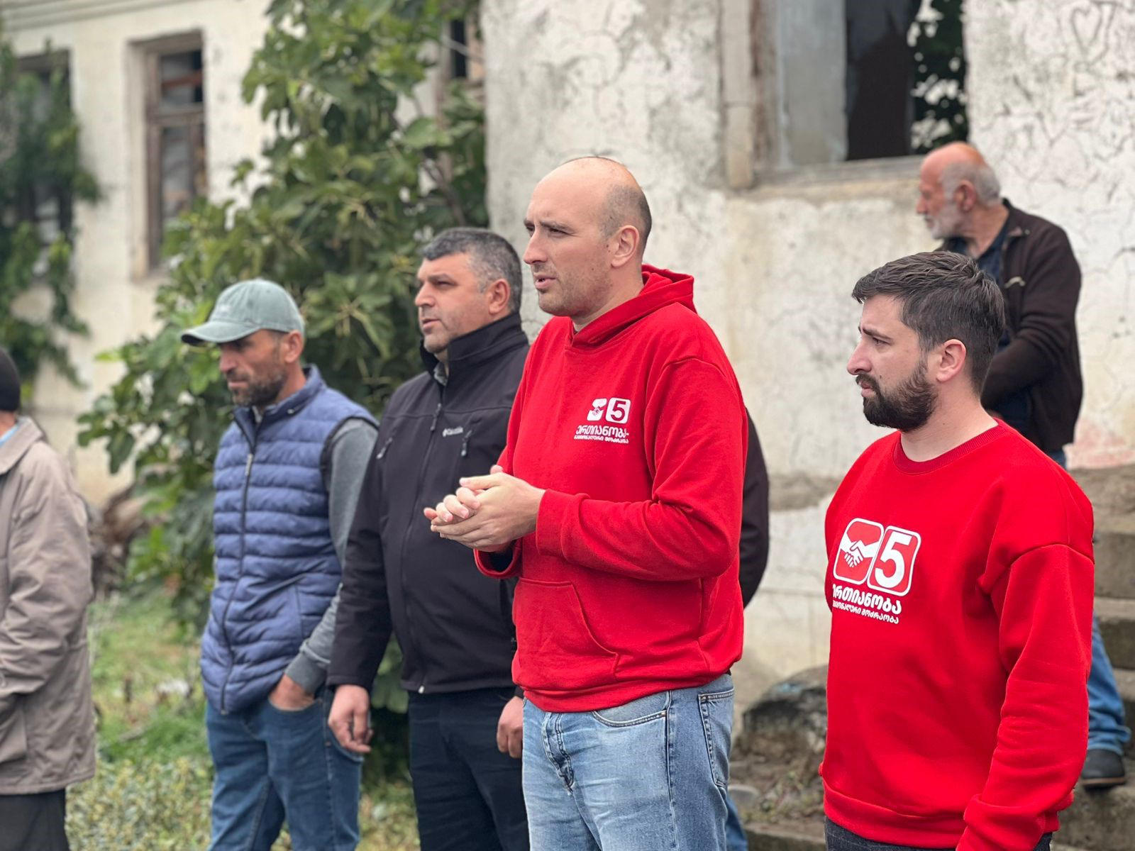 „ერთიანობა - ნაციონალური მოძრაობა“ ასპინძაში მოსახლეობას ხვდება