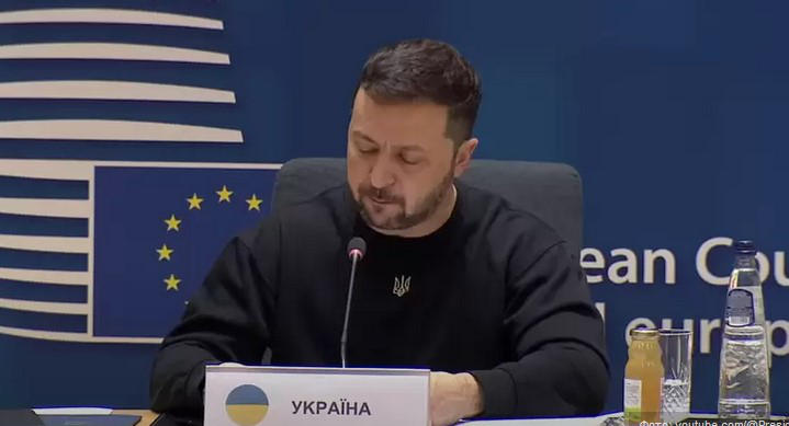 ვოლოდიმირ ზელენსკიმ ევროკავშირის ლიდერებს „გამარჯვების გეგმა“ წარუდგინა