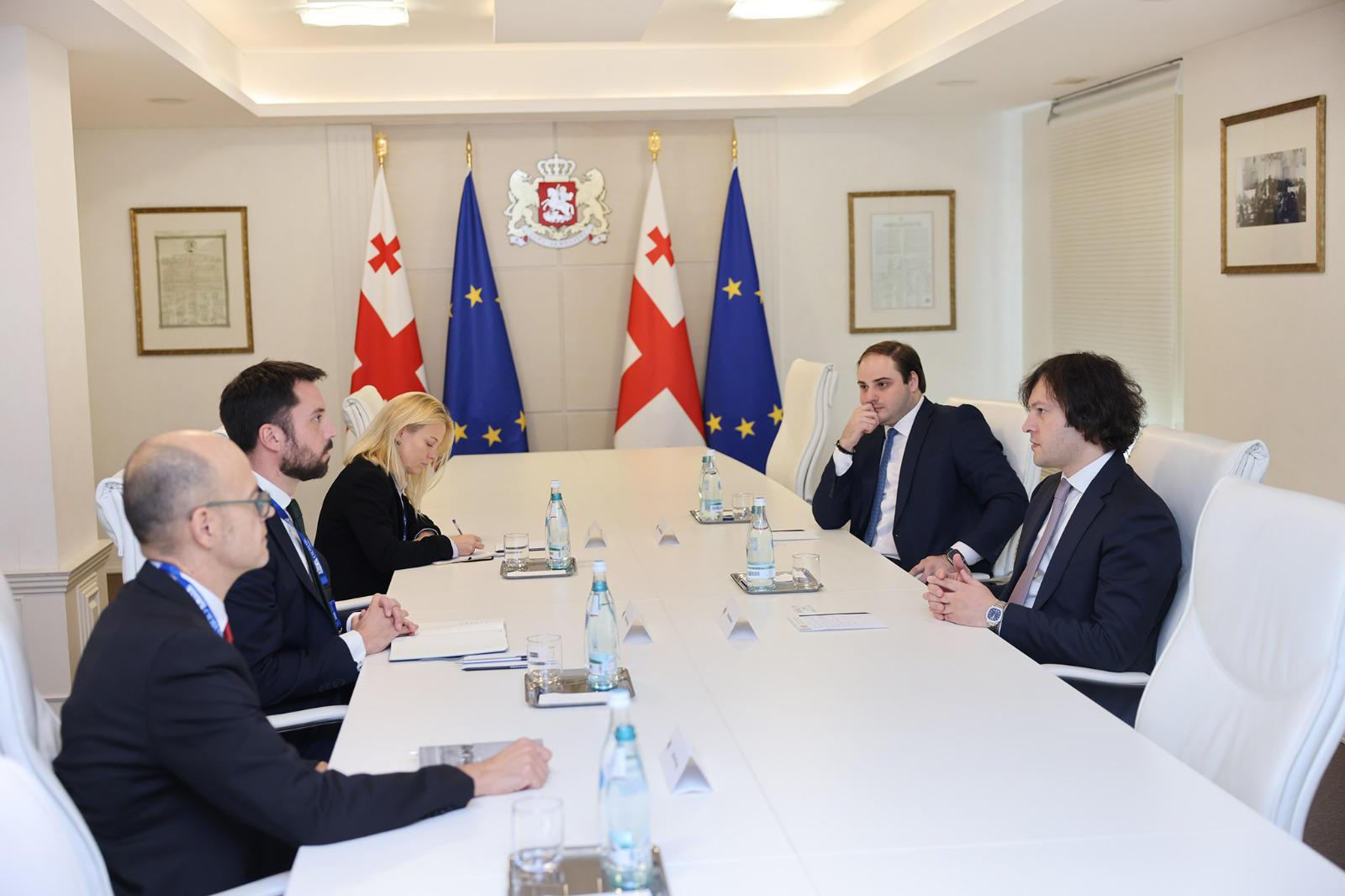 პრემიერი ეუთოს დემოკრატიული ინსტიტუტებისა და ადამიანის უფლებების ოფისის (ODIHR) არჩევნებზე სადამკვირვებლო მისიის წარმომადგენლებს შეხვდა