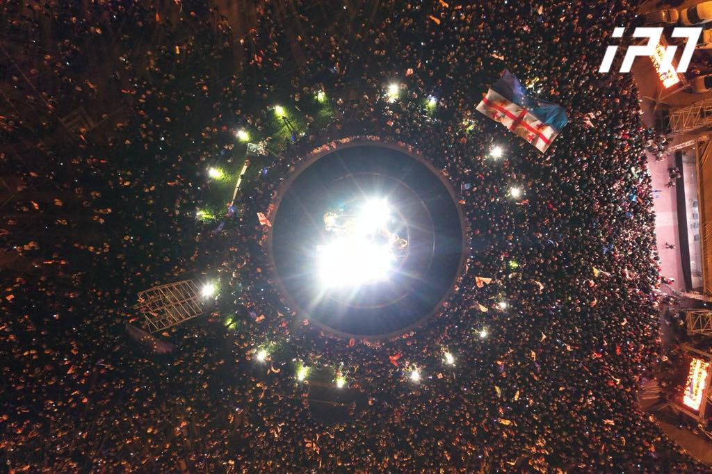 პაატა ბურჭულაძე - კარზე მოგვადგა თავისუფლება და ევროპა, ექვსი დღე გვაშორებს - მნიშვნელოვანია, რომ ამდენი ადამიანი გამოვედით, ამით „ქართულ ოცნებას“ გავუადვილებთ, აღიაროს, რომ არჩევნები წაგებული აქვს