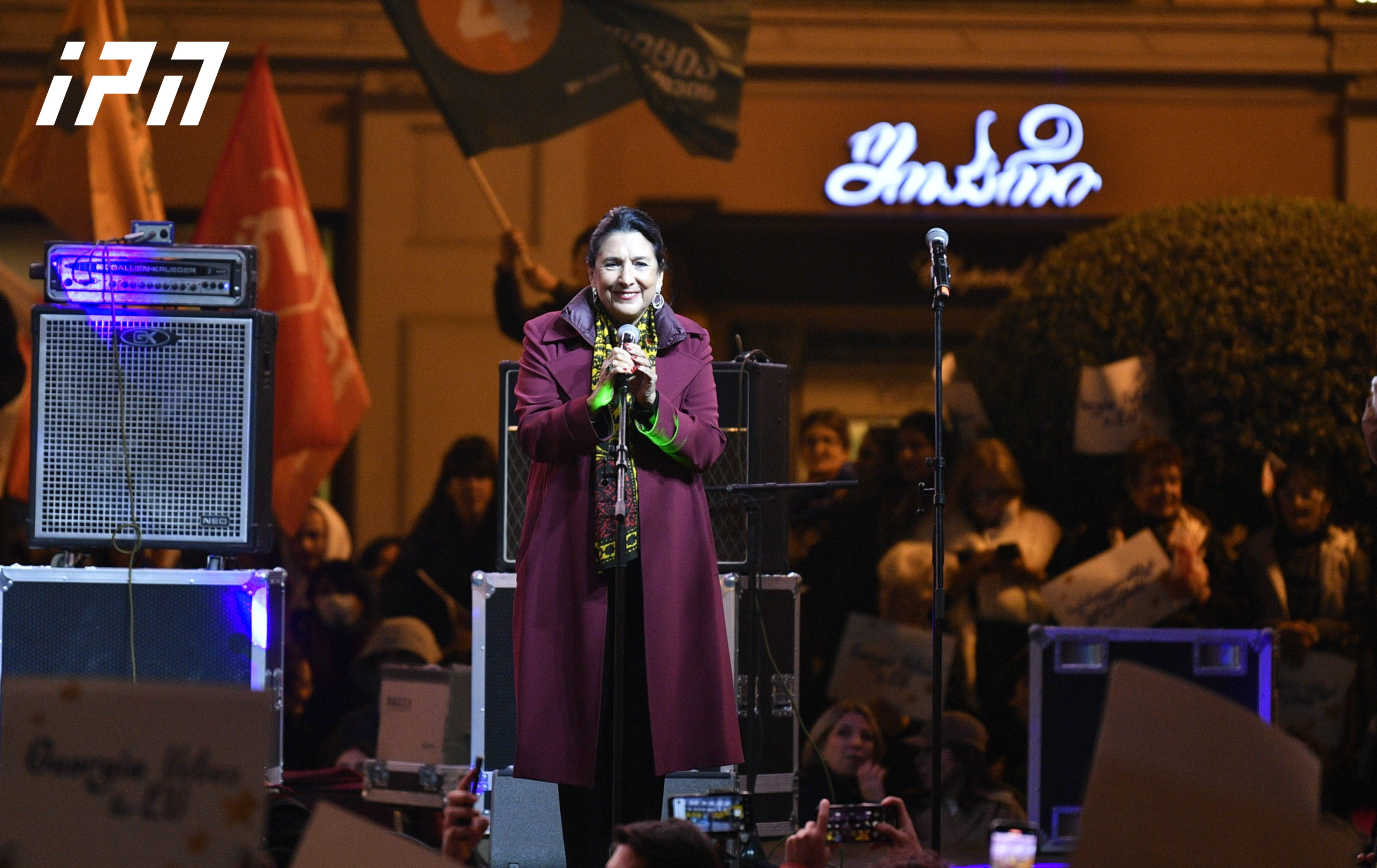 პრეზიდენტი - მინდა მივმართო პარტნიორებს, ევროპელებს, თუ ამერიკელებს: ჩვენ ვიქნებით ისეთი პარტნიორი და მოკავშირე, როგორიც არც დაესიზმრებათ, როდესაც ევროპაში შევალთ!