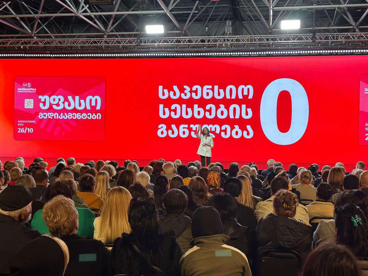 სოფო ჯაფარიძე - კაბალური საპენსიო სესხები  განულდება 1-ელ დეკემბრამდე, პენსია გაიზრდება1000 ლარამდე, უფასო მედიკამენტები ექნებათ პენსიონერებს -  ასევე, შშმ პირებისა და ომის ვეტერანთა პენსიები გაიზრდება ეტაპობრივად